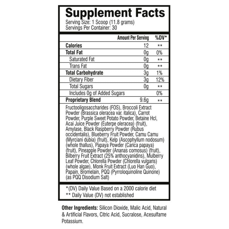 Pure | Formule Fruits & Greens - 354 grammes