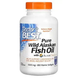Huile de poisson sauvage pure d'Alaska 1000 mg (180 capsules, 180 doses) <tc>Doctor's Best</tc>