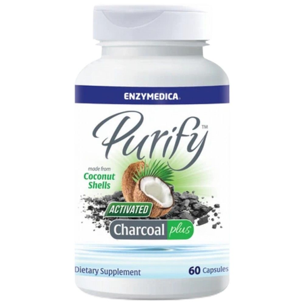 Purifier le charbon activé plus - 60 capsules