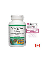 Pycnogénol 25 mg - 60 capsules