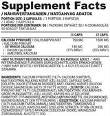 Pyruvate Caps | Pyruvate de calcium 100 capsules