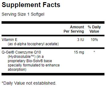 Gel 15 mg 60 capsules de gel