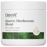 Poudre de mélange de champignons Quatro | Mane de Lion ~ reishi ~ Cordyceps ~ Chaga 100 grammes