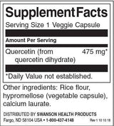 Quercétine 475 mg - 60 capsules