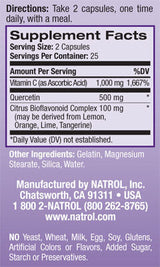 Complexe de quercétine 500 mg./50 Caps.
