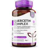Complexe de quercétine avec bromélaïne 120 capsules végétariennes. <tc>Nutravita</tc>