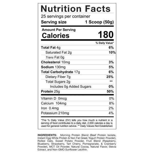 Repas rapide | Real Food Blend - 1250 grammes