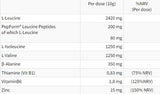 Ramtech Hydro Instant Formula | avec Pepform® Leucine Peptides - 250 grammes