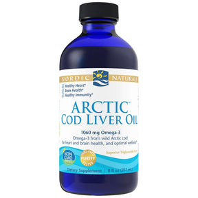 Arctic Cod Liver Oil 1060 mg - 237 ml - Nutra Best Europe