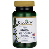 Multi-glandulaires bruts pour hommes 450 mg 60 capsules