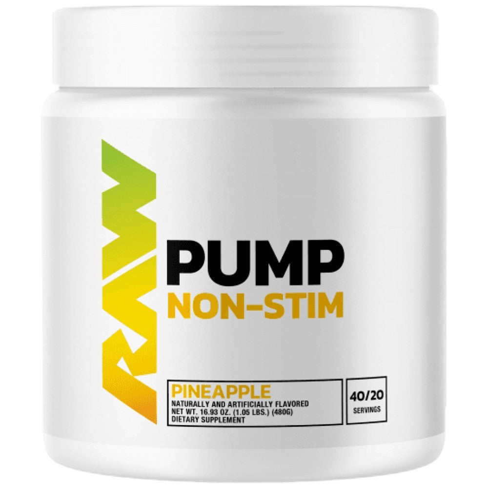 Pompe brute Pré-entraînement non-stim | avec nitrosigine - 480 grammes
