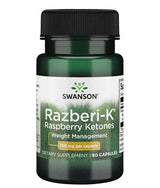 Razberi - K 100 mg | Cétones de framboise - 60 capsules