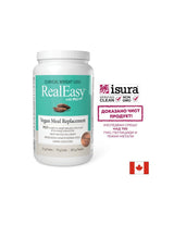 Vraiment facile avec PGX - Protéine de pois et shake à fibres solubles dans l'eau, 855 g de poudre, saveur de chocolat