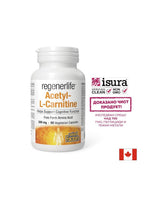 Acétyl-l-carnitine RegenerLife ™ - Énergie, concentration et soutien métabolique, 90 capsules