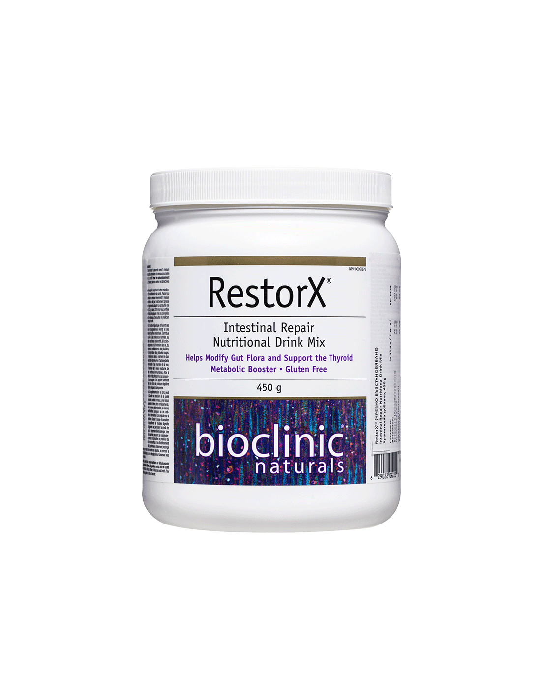 Restorx ™ Réparation intestinale mélange de boissons nutritionnelles x 450 g