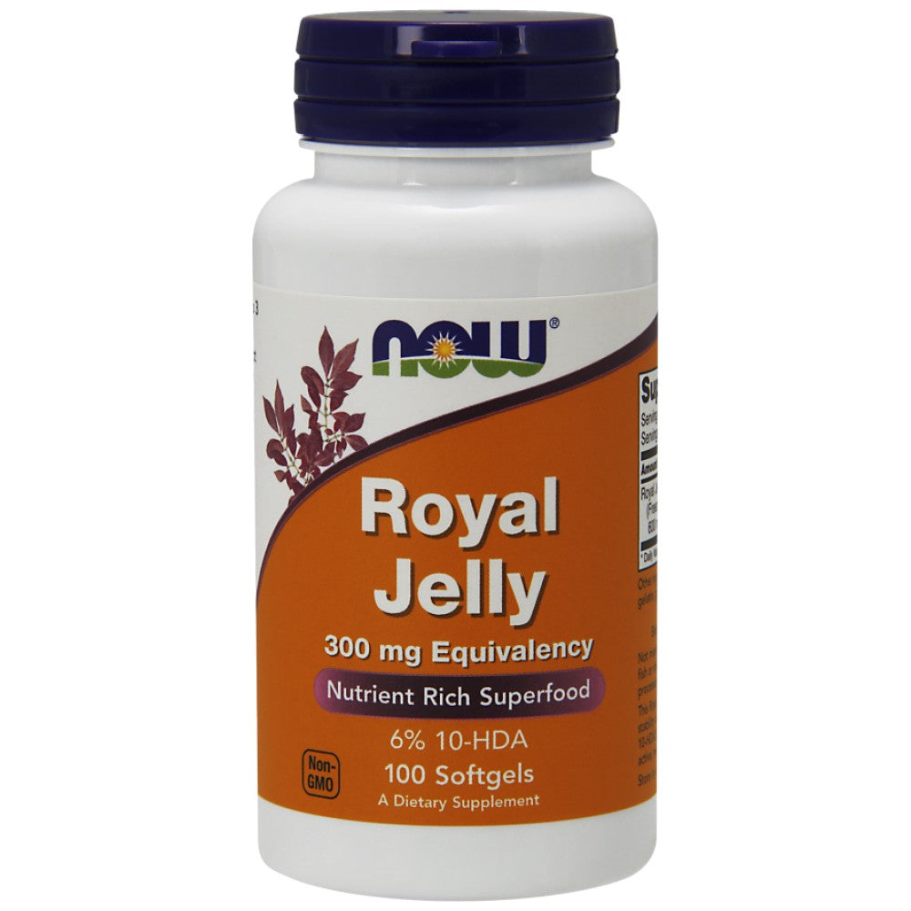 Royal Jelly 300 mg - 100 capsules de gel