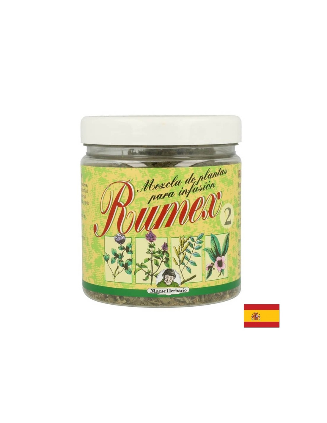 Rumex 2/ Mélange de plantes pour une bonne digestion Arte<tc>san</tc>je