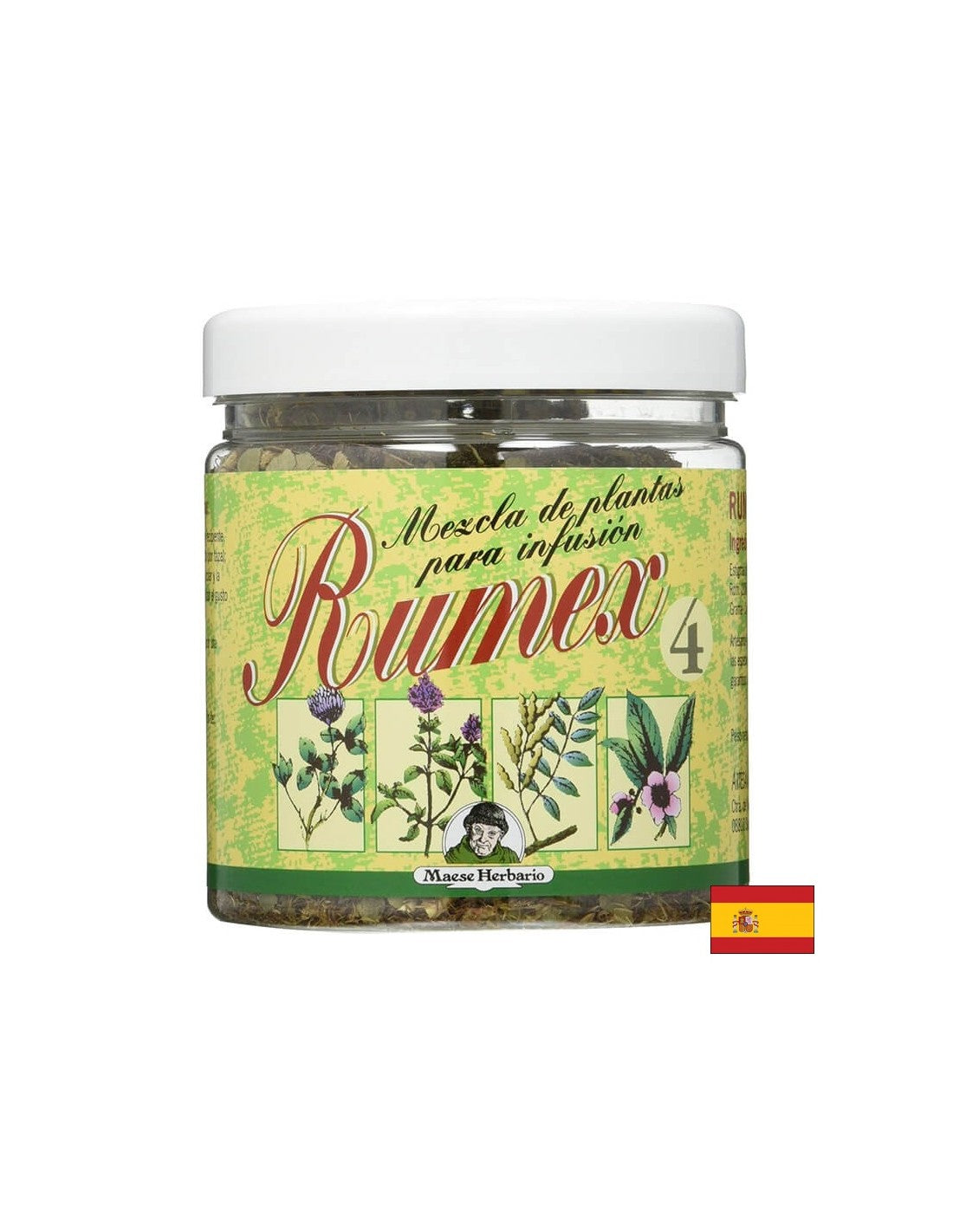 Rumex 4/ Mélange de plantes diurétiques Arte<tc>san</tc>je
