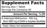 SAM-E 400 mg - 60 comprimés