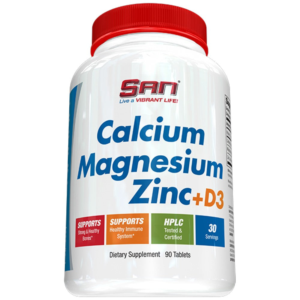 Calcium Magnésium Zinc + D3 - 90 comprimés