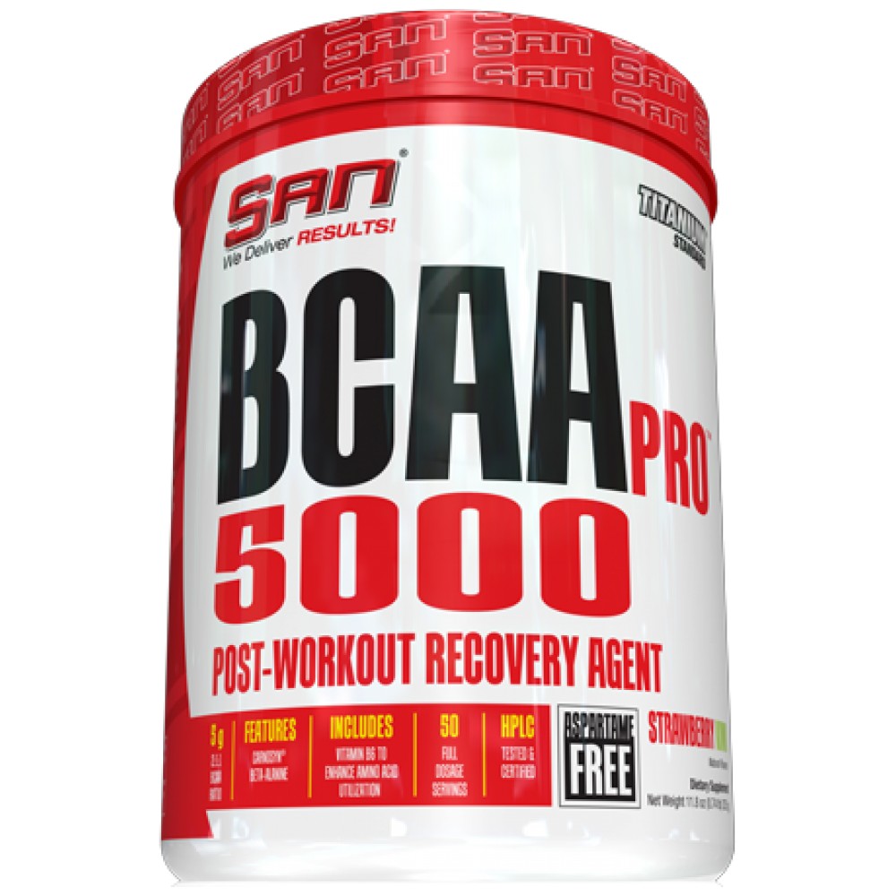 BCAA Pro 5000/Aspartame gratuit - 345 grammes
