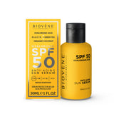 Anti-âge pour le visage SPF 50 avec acide hyaluronique - 30 ml
