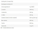 Core BCAA 8: 1: 1 | avec citrulline et bêta-alanine - 350 grammes