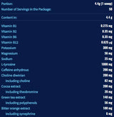 Stim pak [220 grammes, 50 portions]