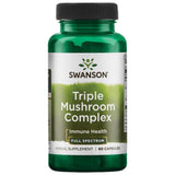 Complexe de champignons triples 600 mg - 60 capsules