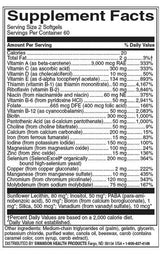 Capsules multiples multiples hautement efficaces 120 capsules de gel