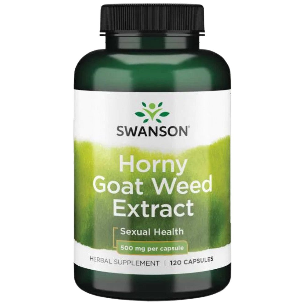 Extrait de mauvaises herbes de chèvre cornée 500 mg 120 capsules