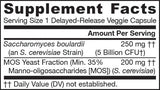 Saccharomyces bouladii + MOS - 90 capsules