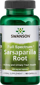 Racine de Sarsaparilla 450 mg - 60 capsules
