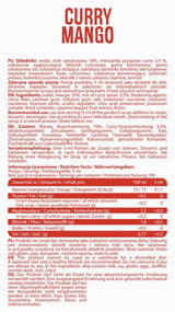 Sauce zéro calorique | Curry Mango - 500 ml