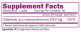 Sélénium 200 mcg - 60 comprimés