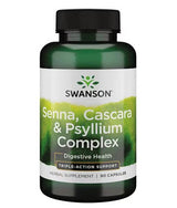 Senna/Psyllium/Cascara Complex 550 mg - 90 capsules