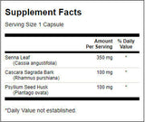 Senna/Psyllium/Cascara Complex 550 mg - 90 capsules