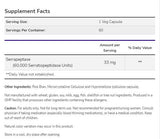 Serrapeptase 60 000 SPU [60 capsules, 60 doses]