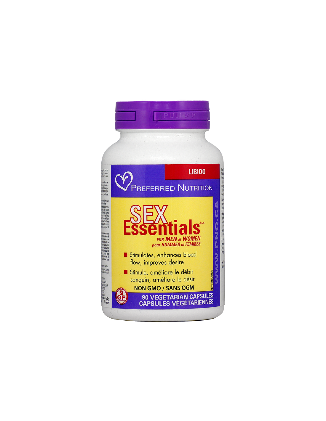 Sex Essentials® pour hommes et femmes x 90 capsules