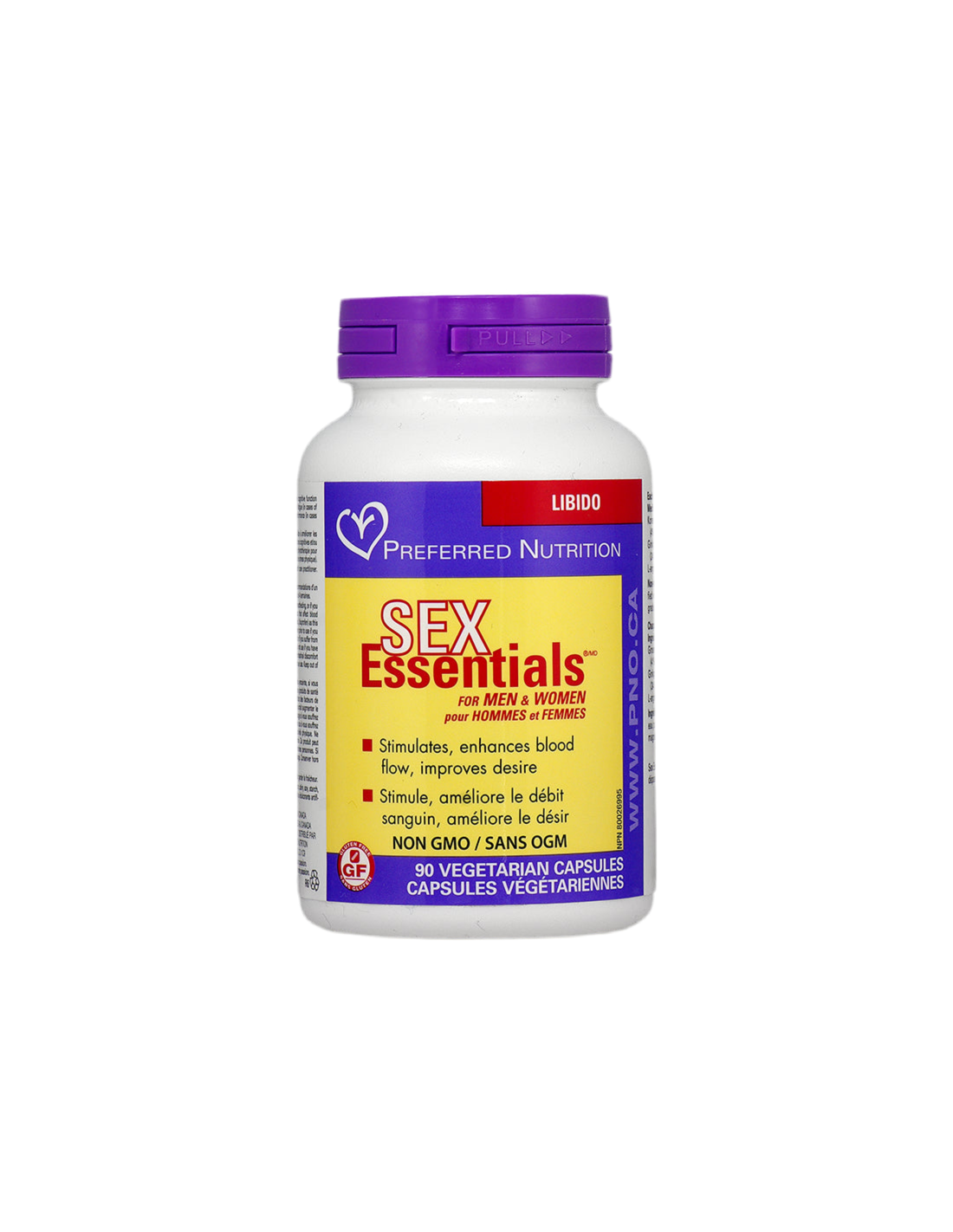 Sex Essentials® pour hommes et femmes x 90 capsules