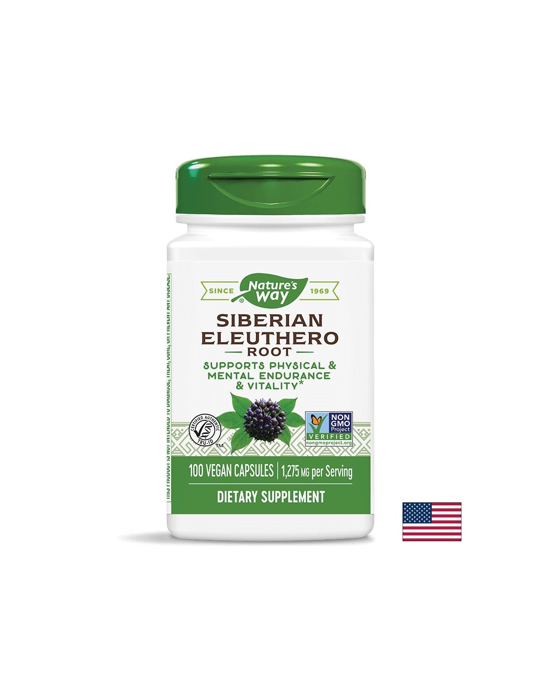 Sibérien eleuthero 425 mg - 100 capsules