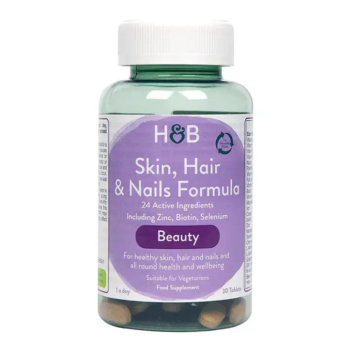 Formule peau, cheveux, ongles (skin, cheveux et ongles formule) 30 comprimés Holland & Barrett