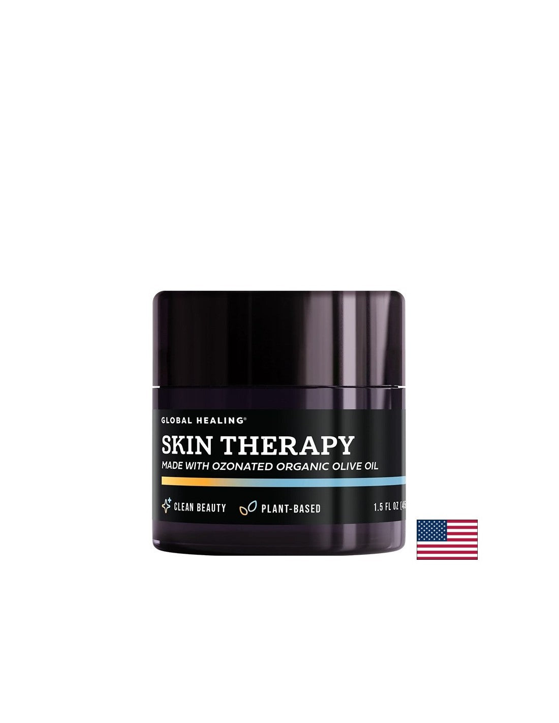 Crème pour le visage avec thérapie cutanée à l'huile d'olive ozonisée (biologique), 45 ml