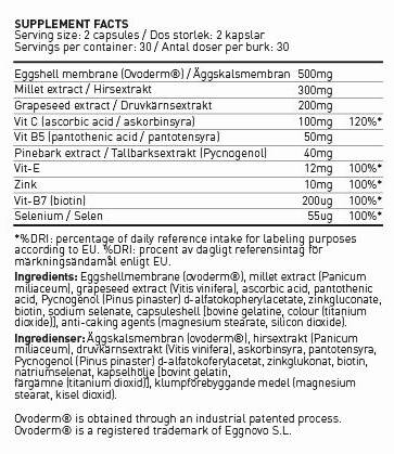 Beauté de la peau - 60 capsules