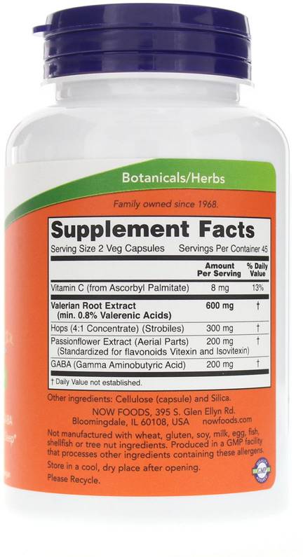 Mélange de sommeil/sommeil botanique - 90 capsules