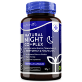Complexe naturel pour le sommeil nocturne 120 capsules végétales. <tc>Nutravita</tc>