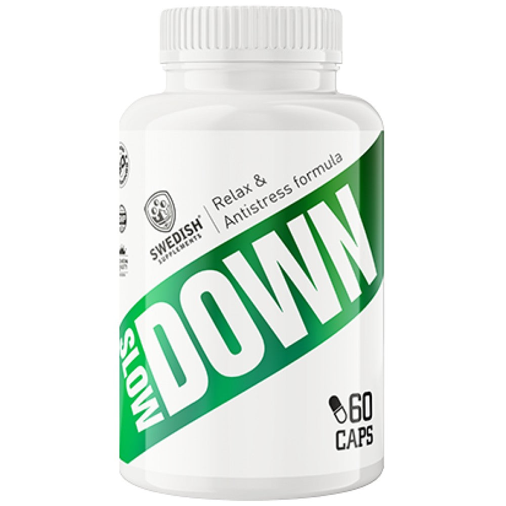 Ralentissez | Formule de détente et d'antistress - 90 capsules