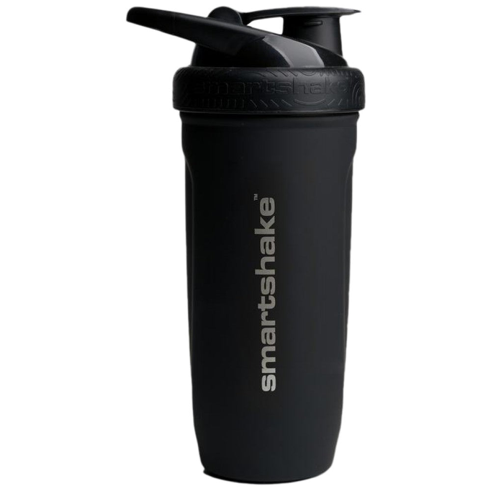 Smart Renforce en acier inoxydable Shaker | Noir - 900 ml