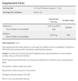 Poudre d'ascorbate de sodium | Vitamine C pure et tamponnée - 227 grammes