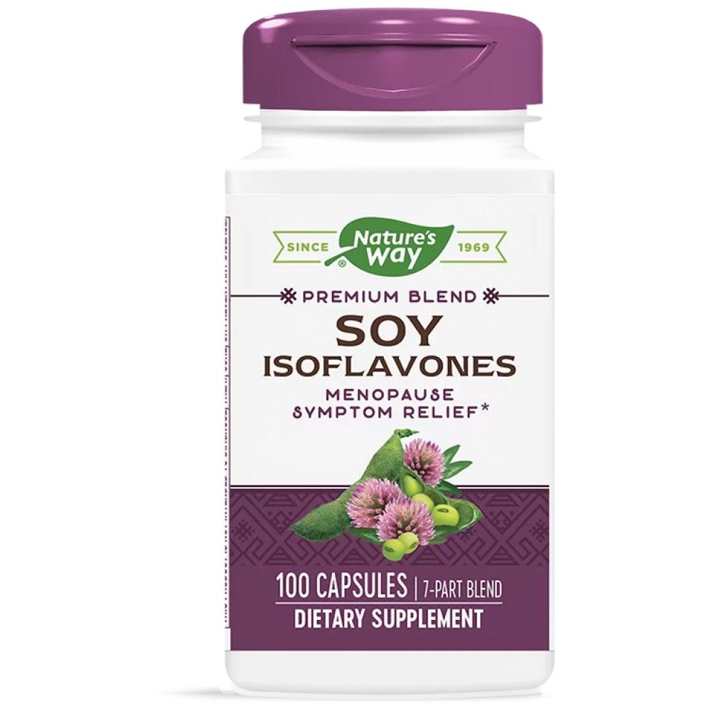 Isoflavones de soja 500 mg - 100 capsules